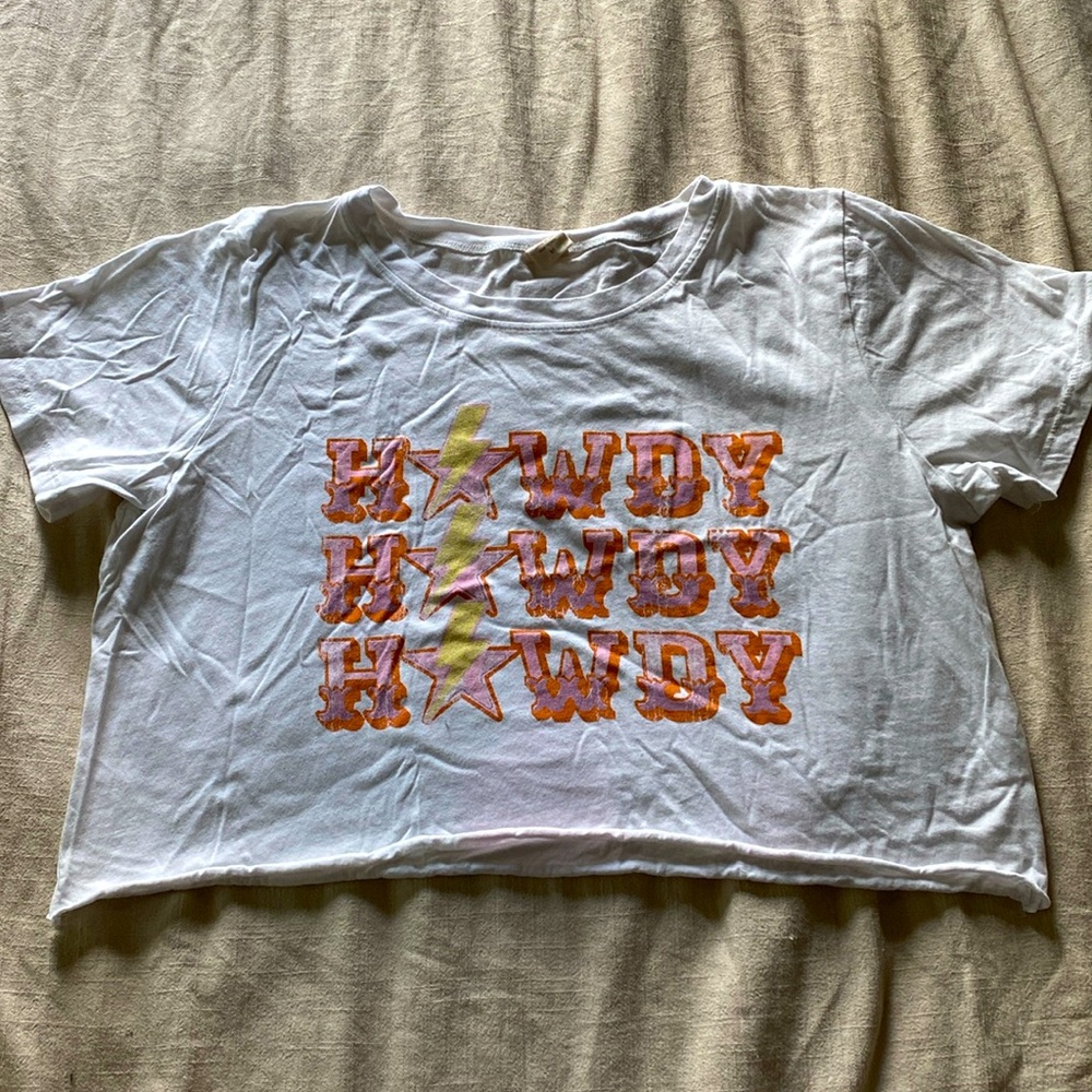 Size M Altar’d State graphic crop-T